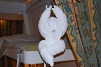 white monkey towel